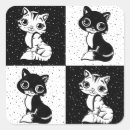 Search for white silhouette stickers Pattern