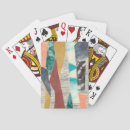 Search for color playing cards Abstract