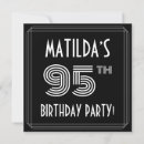 Search for ninety fifth invitations Stylish