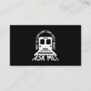 Search for railroad business cards Locomotive
