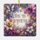 Search for lilac flower christmas tree decorations Christian