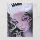 Search for dark fairytale postcards Black
