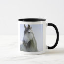 Search for pictures of horses mugs White