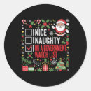 Search for naughty or nice list stickers Turkey