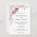 Search for ruby red wedding invitations Classic