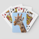 Search for giraffe playing cards Nature