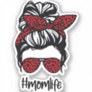 Search for red leopard stickers Mom