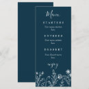 Search for boho wedding menus Minimalist