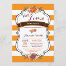 Search for fall in love pumpkin invitations Gender neutral
