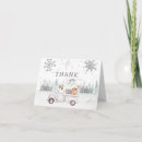 Search for winter wonderland thank you cards Gender neutral
