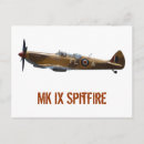 Search for spitfire postcards Plane