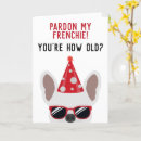 Search for french bulldog birthday cards Humour