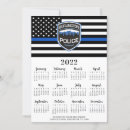 Search for police calendars Thin blue line