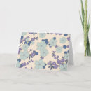 Search for purple flower pattern cards Boho