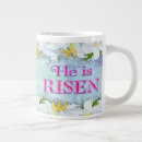 Search for jesus is risen mugs Easter