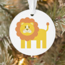 Search for lion christmas tree decorations Children's