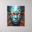 Search for abstract woman face canvas prints Female