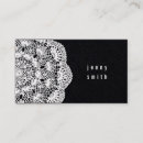 Search for lace business cards White
