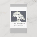 Search for bonsai tree business cards Nature