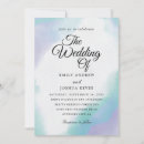 Search for purple and teal wedding invitations Floral