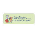 Search for rolls return address labels Cute