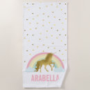 Search for unicorn towels Magical