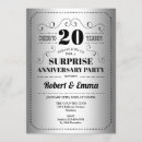 Search for 20th anniversary party invitations Cheers to 20 years