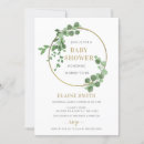 Search for botanical baby shower invitations Simple