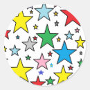 Search for bright stars stickers Birthday