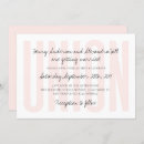 Search for union wedding invitations Modern