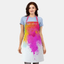 Search for artistic aprons Colorful