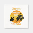 Search for sunset napkins Vacation