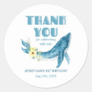Search for aquatic birthday stickers For kids