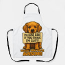 Search for dog sayings aprons Puppy