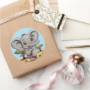 Search for happy elephant stickers Africa
