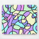 Search for abstract drawing mousepads Colourful