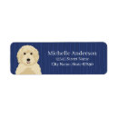 Search for goldendoodle return address labels Cute