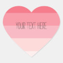 Search for pink white heart stripe striped stickers Girly
