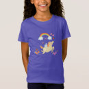 Search for rainbow with clouds tshirts For kids