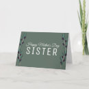 Search for sister mothers day cards Modern