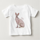 Search for sphynx cat tshirts Hairlessness
