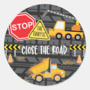 Search for road construction stickers Dump truck