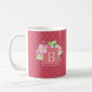 Search for polka dot letters mugs Pink