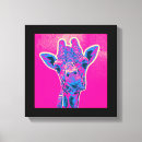Search for giraffe print canvas prints Animal