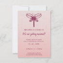 Search for dragonfly save the dates Pink