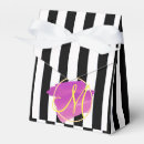 Search for black and white stripe favour boxes Bridal shower