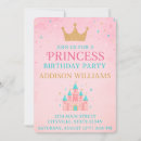 Search for princess castle invitations Magical