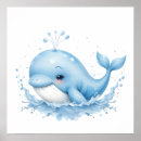 Search for whale nursery posters Under the sea nursery