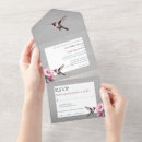 Search for hummingbird wedding invitations Grey
