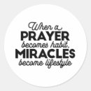 Search for miracles stickers Believe in miracles